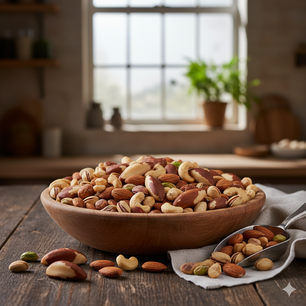 Castanhas e Amêndoas
