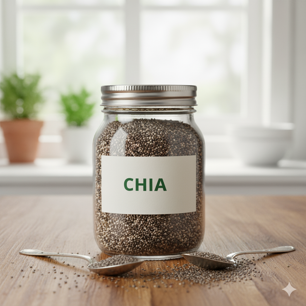 Semente de Chia Grãos & Cia